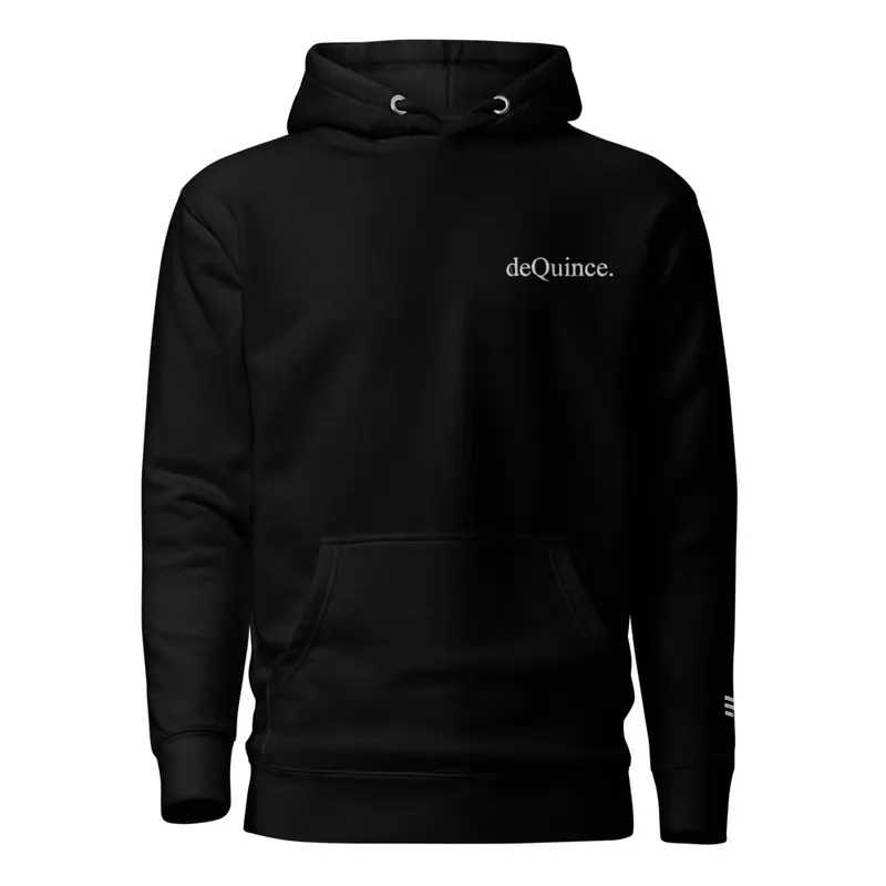 Embroided deQuince. logo Hoodie 