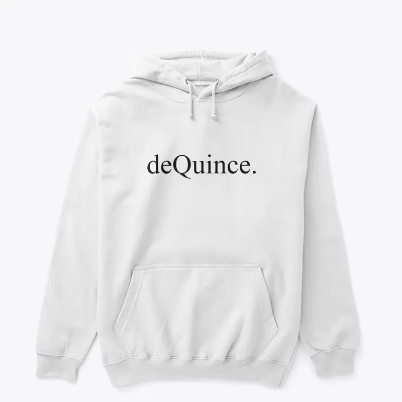 deQuince. pull over hoodie